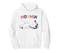 Moomin Family Rainbow Testo Felpa con Cappuccio