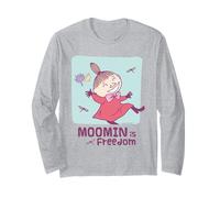 Moomin Little My Moomin è la libertà Maglia a Manica