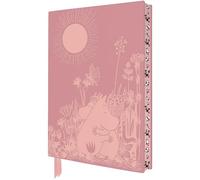 Leather Journal for Women & Men - Vegan Leather Artisan Art Notebook with 176 Lined Pages, Ribbon Bookmarks, & Decorated Edges - Aesthetic Lined Notebook for Travel Journal by Flame Tree Publishing
