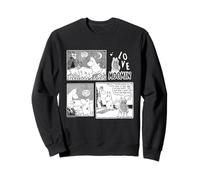 Moomin Love Comic Moomintroll Salva Snorkmaiden Felpa