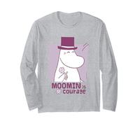 Moomin Moominpappa Moomin è Il Coraggio Maglia a Manica