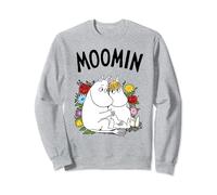 Moomin Moomintroll Snorkmaiden Fiori Felpa