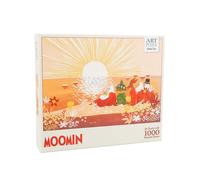 Barbo Toys - Puzzle Mumins Red Art - Mumin Puzzle 1000 pezzi - Puzzle per adulti con illustrazioni del tramonto nella valle di Moomin - Immagini colorate del Troll Mumin - 70 cm x 50 cm