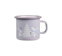 Moomin - Tazza smaltata, 0,25 l, motivo: nevicata
