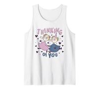 Moomin Thingumy e Bob pensando a Te Amore Cuori Canotta