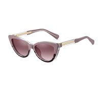 moomoobird Cat Eye Occhiali da sole polarizzati da donna clip magnetica su occhiali TR90 montatura spessa, Cameo Leopard Frame