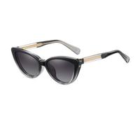 moomoobird Cat Eye Occhiali da sole polarizzati da donna clip magnetica su occhiali TR90 montatura spessa, Cornice nera grigia