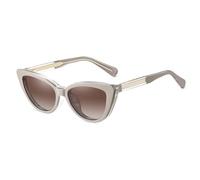 moomoobird Cat Eye Occhiali da sole polarizzati da donna clip magnetica su occhiali TR90 montatura spessa, Cachi con marrone