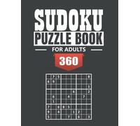 Moon Art Sudoku Puzzle Book for Adultes (Tascabile)