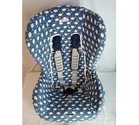 MOON-BEBE Coperchio universale per Seggiolino Auto Gr. 1, 2 y 3 BLU (CLOUDS)