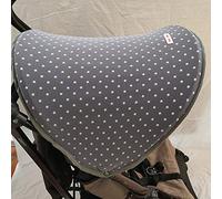 MOON-BEBE Copertura capottina per Maclaren Quest, Techno (Gris)