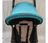 MOON-BEBE Copertura capottina per Maclaren Quest, Techno (nero)