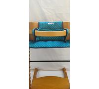 moon-bebe Cuscino riduttore per sedile compatibile con Stokke Tripp Trapp (verde)