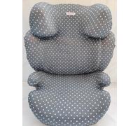 moon-bebe Custodia compatibile con seggiolino auto Cybex Solution Q2 Fix (grigio)