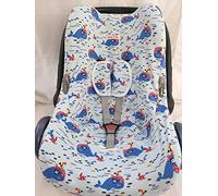 MOON-BEBE Rivestimento per Maxi Cosi, Cabriofix (AZUL)