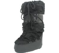 Moon Boot Classic Faux Fur Stivali Donne Nero - 35/38 - Stivali da Neve