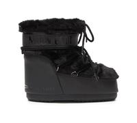 Moonboot - Icon - Doposci neri bassi con bordo in pelliccia sintetica-Nero 39-42