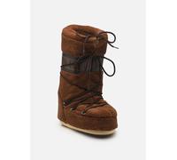 Moonboot - Stivali doposci - Moon Boot Icon Fleece Brown - Taglia 35-38 - Marrone