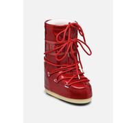 Moon Boot - MB ICON JR GLITTER Rosso - Scarpe sportive 27 - 30 Rosso