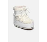 Moon Boot - MB ICON LOW FAUX FUR Bianco - Stivaletti e tronchetti 36 - 38 Bianco