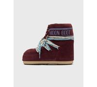 Moon Boot MB ICON LOW SUEDE LACES men Boots red in taglia:35-38