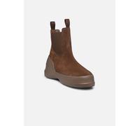 Moon Boot - MB LUNA CHELSEA SUEDE Marrone - Stivaletti e tronchetti 44 Marrone