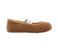 Moon Boot Shearling Ballerina W - pantofole - donna 41 Brown woman Pelle
