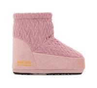 Moon Boot, ,Shoes ,Donna ,Rosa ,39 EU Icon Low No Lace Knit Stivali