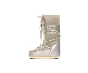 MOON BOOT Stivaletti doposci oro da donna color platino 35/38