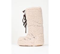 MOON BOOT Stivali e Anfibi Donna Beige Stivali da neve Stivali da neve ICON CURL