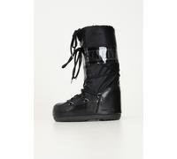 MOON BOOT Stivali e Anfibi Donna Nero Stivali da neve Stivali da neve ICON GLANC