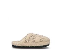 MOON BOOT TEDDY SLIPPER Sabot donna bianco 40