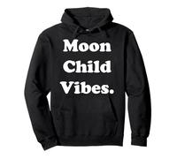 Moon Child Vibes Celestial Spirit Felpa con Cappuccio