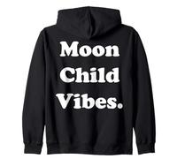 Moon Child Vibes Celestial Spirit Felpa con Cappuccio