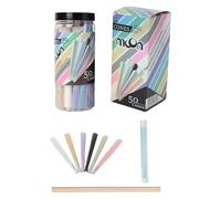 MOON Cones108 mm King Size 50 fogli Classic Slow Burning Wood Pulp Paper Prep Paper Cones108 mm King Size 50 fogli Classic Burning Wood Pulp Colore