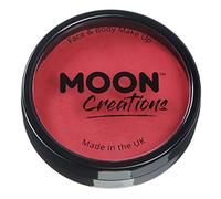 Moon Creations Trucco professionale per viso e corpo | Tortiere professionali con vernice colorata per truccabimbi | Pittura per il viso per bambini, adulti, festival, Halloween, Magenta, 36 gm