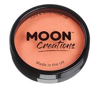 Moon Creations Trucco professionale per viso e corpo | Tortiere professionali con vernice colorata per truccabimbi | Pittura per il viso per bambini, adulti, festival, Halloween, Albicocca, 36 gm