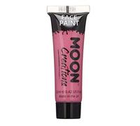 Moon Creations Tubi per pittura per viso e corpo | Pittura per il viso pronta all'uso | Cruelty Free | Pittura per il viso per bambini, adulti, Halloween e altro, Rosa brillante, 12ml