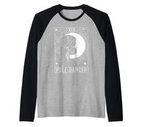 Moon Crecent Tarot Pole Dancer- Pole Dancing per Gli Amanti del palo Maglia con Maniche Raglan