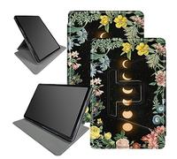 Moon Flower Case Design per Microsoft Surface Pro 9 2022 Tablet da 13 pollici, rotazione a 360 gradi con angoli di visione multipli per Microsoft Surface Pro 9 con spegnimento automatico/spegnimento