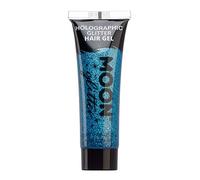 Moon Glitter - Gel per capelli olografico glitter - 20ml - Blu