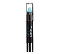 Moon Glow Neon UV Paint Stick Body Pastello per viso e corpo, Blu pastello