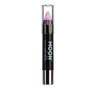Moon Glow Neon UV Paint Stick Body Pastello per viso e corpo, Lilla pastello