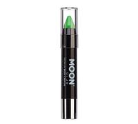 Moon Glow Neon UV Paint Stick Body Pastello per viso e corpo, Verde intenso