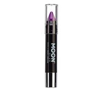 Moon Glow Neon UV Paint Stick Body Pastello per viso e corpo, Viola intenso