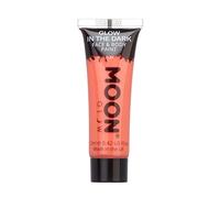 Moon Glow Pittura per viso e corpo che si illumina al buio - Fosforescente - Charge to Glow, Rosso, 12 ml