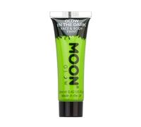 Moon Glow Pittura per viso e corpo che si illumina al buio - Fosforescente - Charge to Glow, Verde, 12 ml