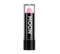 Moon Glow Rossetto Neon UV - Rossetto colorato al neon brillante - Si illumina sotto i raggi UV, Rosa pastello, 1 conteggio (confezione da 1)