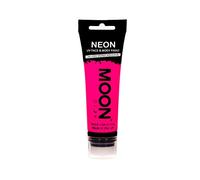 Moon Glow Supersize Neon UV Face & Body Paint - con applicatore in spugna, Rosa intenso, 75 ml