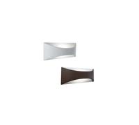 MOON GRANDE APPLIQUE DUE COLORI A LED INTEGRATO SOSTITUIBILE DA 12W IP65